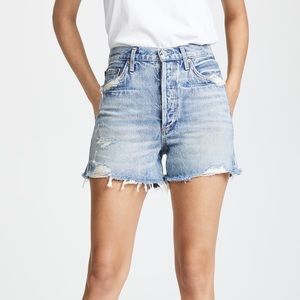 AGOLDE Dee high rise shorts size 27